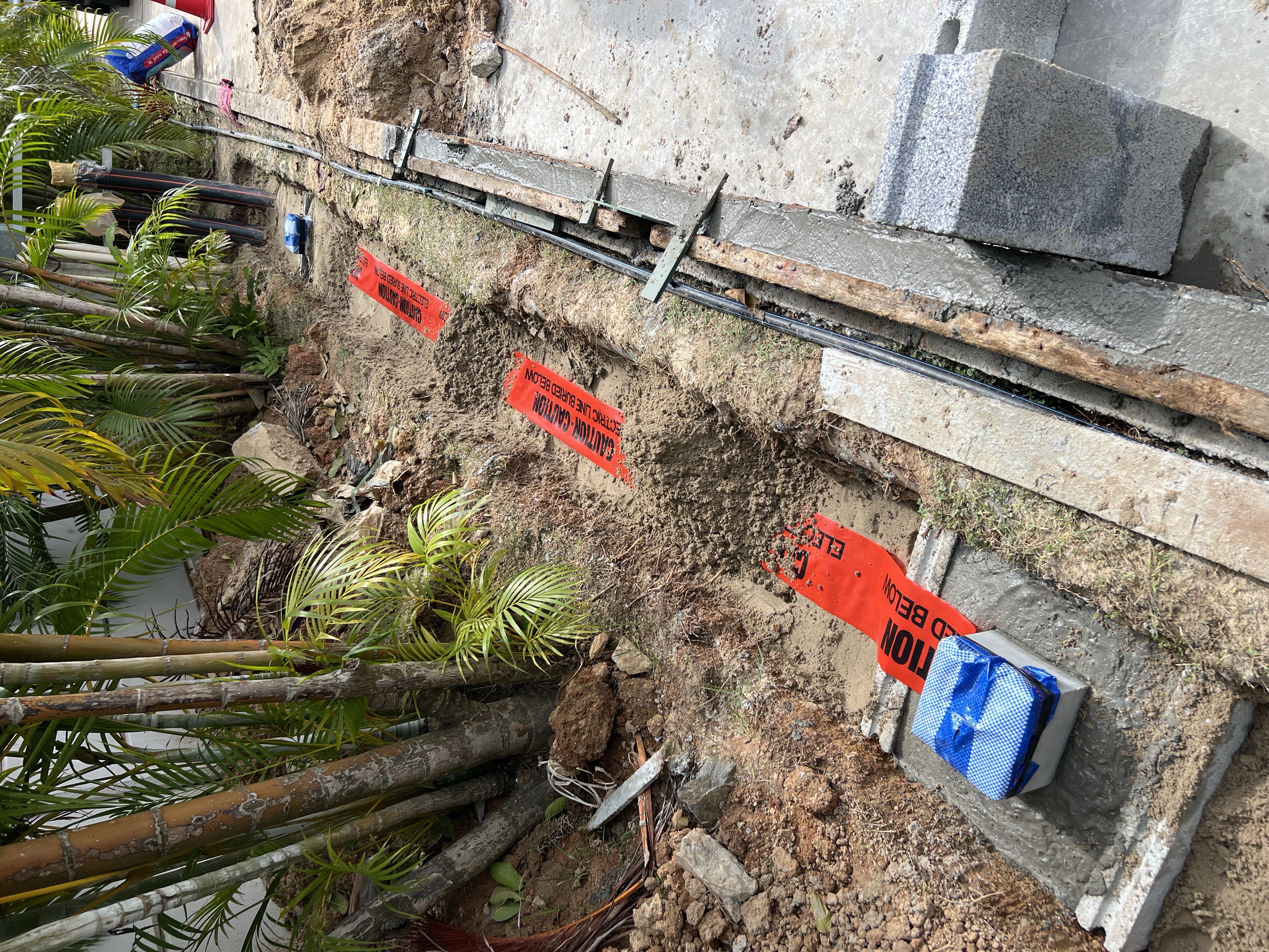 Warning Tape & Underground Cable Line